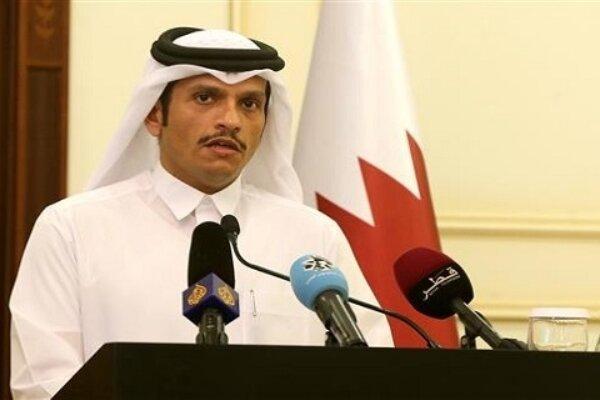 وزیر خارجه قطر وارد بغداد شد وزیر خارجه قطر وارد بغداد شد