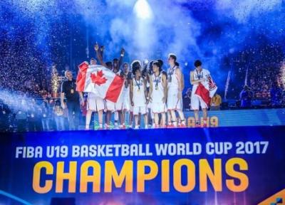 کانادا قهرمان بسکتبال جوانان دنیا شد ، رده بندی کامل جام دنیای