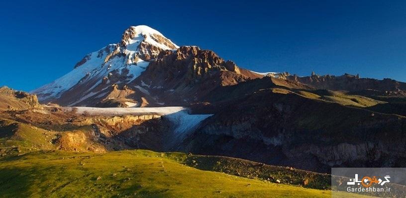 رشته کوه های قازبگی از زیباترین رشته کوه هایی قفقاز