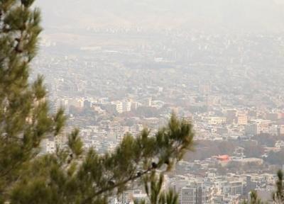کیفیت هوای تهران به مرز آلودگی رسید
