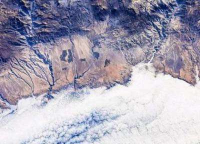 تصاویر خیره کننده از دریاچه های زمین، دریاچه ارومیه از نگاه فضانورد چینی