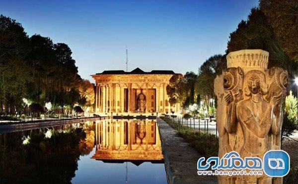 صدرنشینی کاخ چهلستون اصفهان در بازدیدهای تعطیلات شهریور