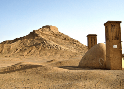 گوردخمه زرتشتیان یزد Zoroastrians Towers of Silence